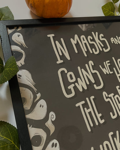 Halloween Framed Art Print