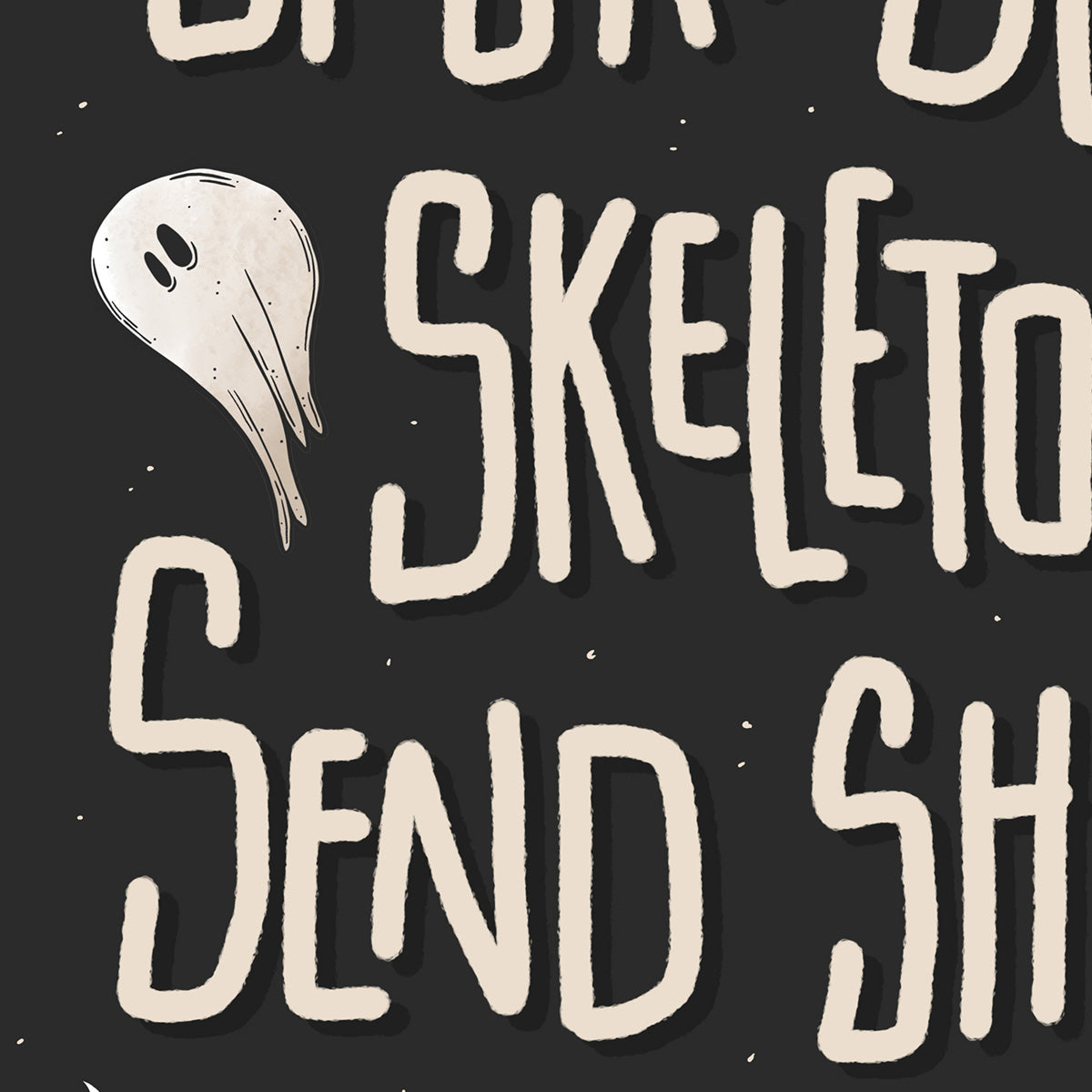 Shivers Down Your Spine Art Print