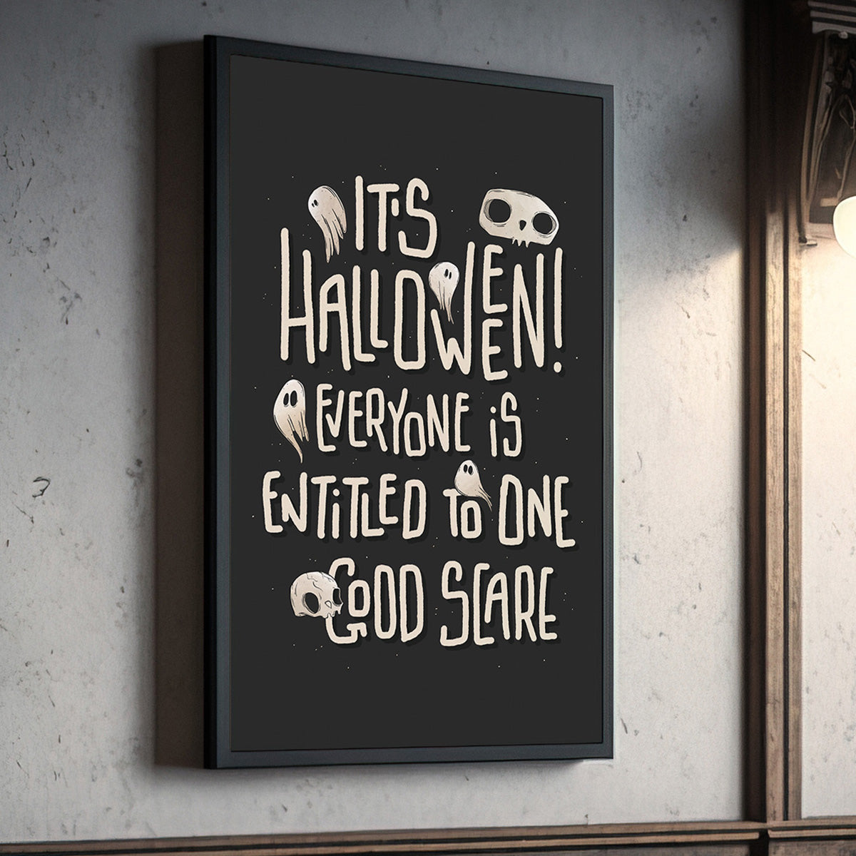 A Good Scare Art Print