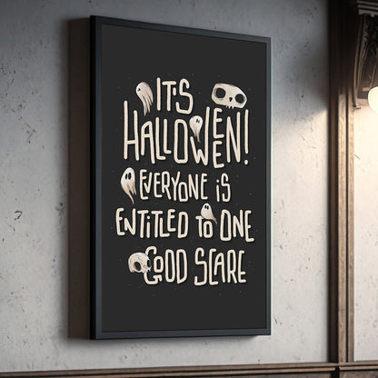A Good Scare Art Print