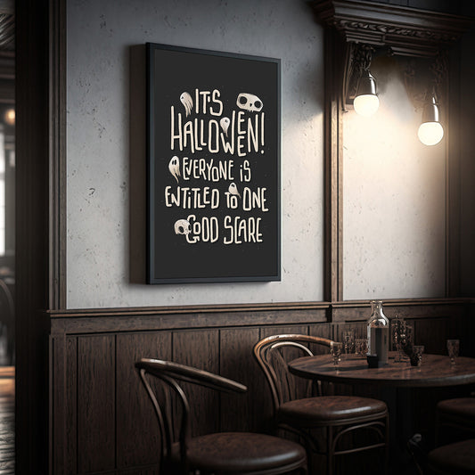 A Good Scare Art Print