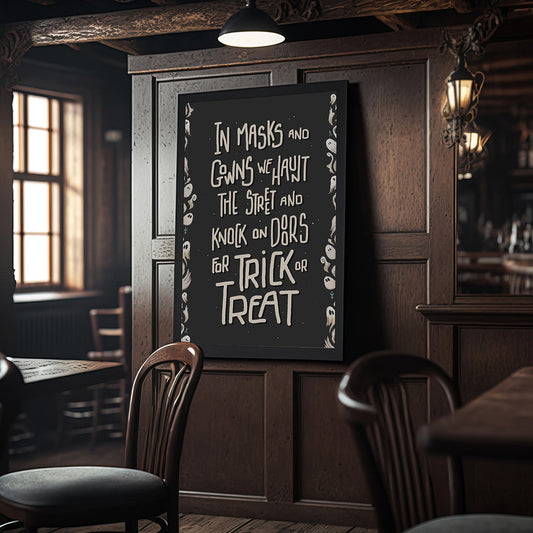 Trick or Treat Art Print