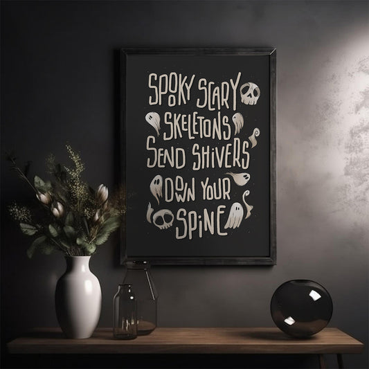 Shivers Down Your Spine Art Print
