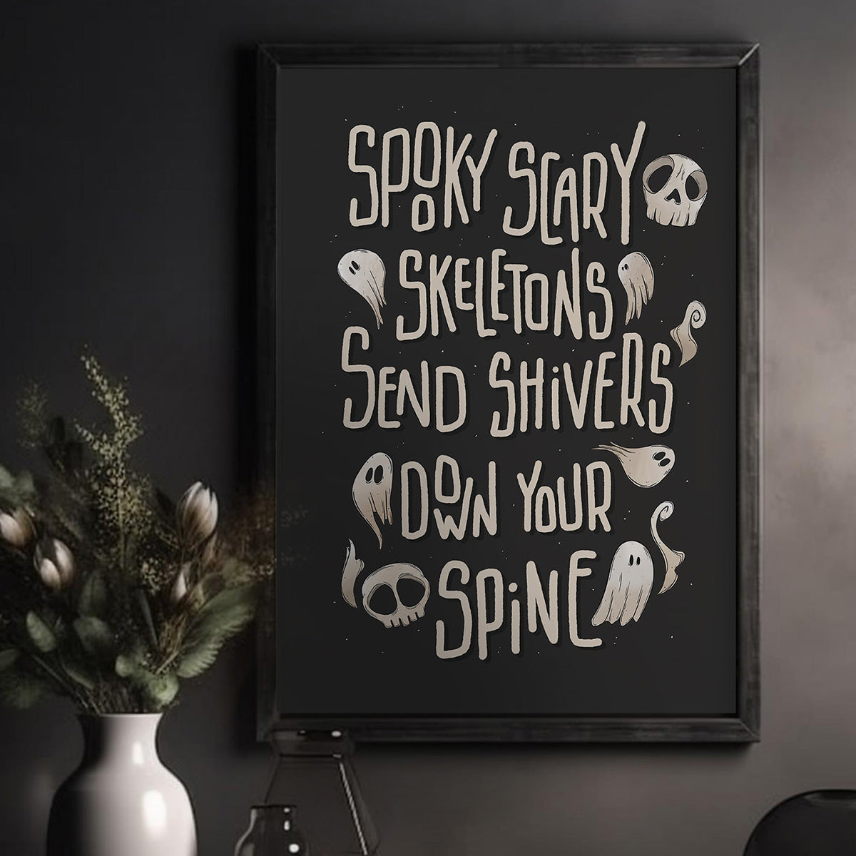 Shivers Down Your Spine Art Print