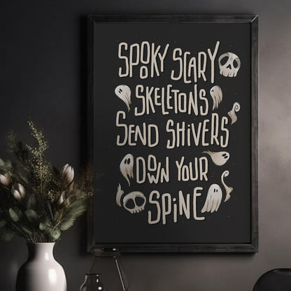 Shivers Down Your Spine Art Print