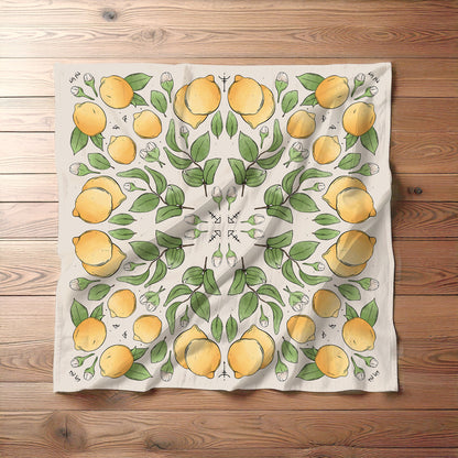 Lemony Tiles Bandana