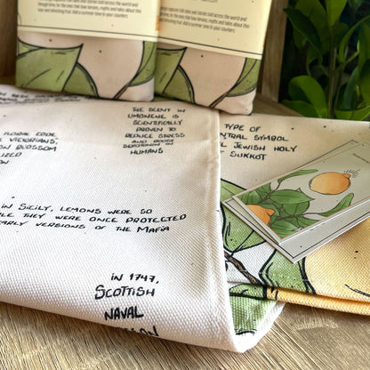 Citrus Muss Compendium Tea Towel