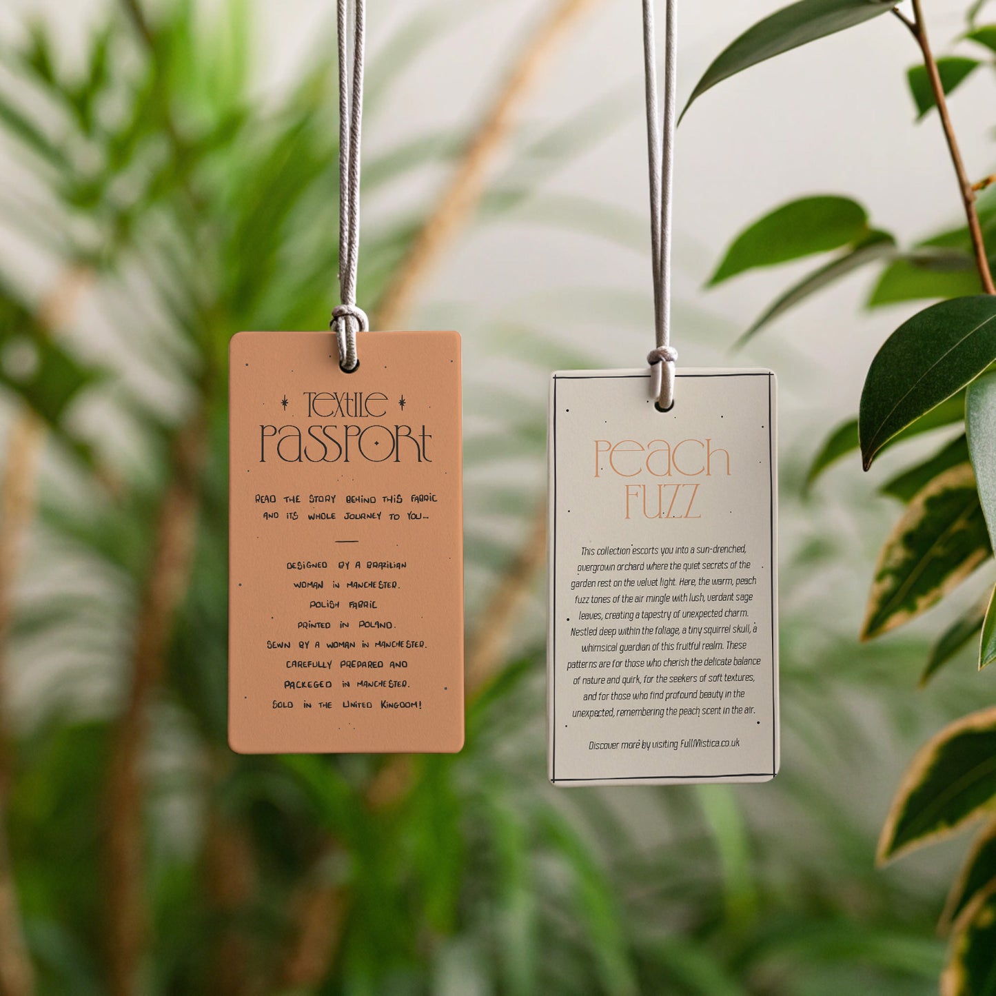 Peach Fuzz Compendium Tea Towel