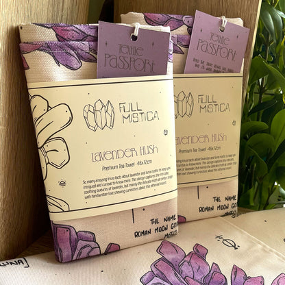 Lavender Hush Compendium Tea Towel