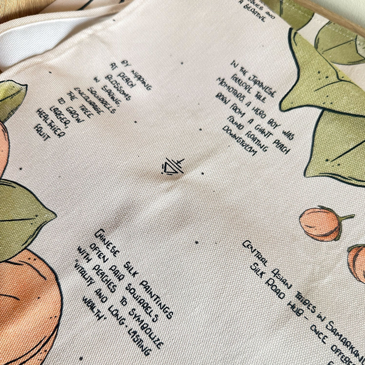 Peach Fuzz Compendium Tea Towel