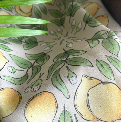 Lemony Tiles Bandana