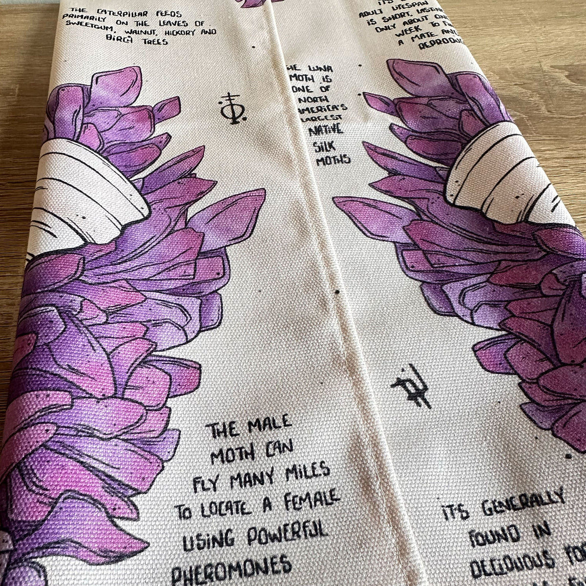 Lavender Hush Compendium Tea Towel
