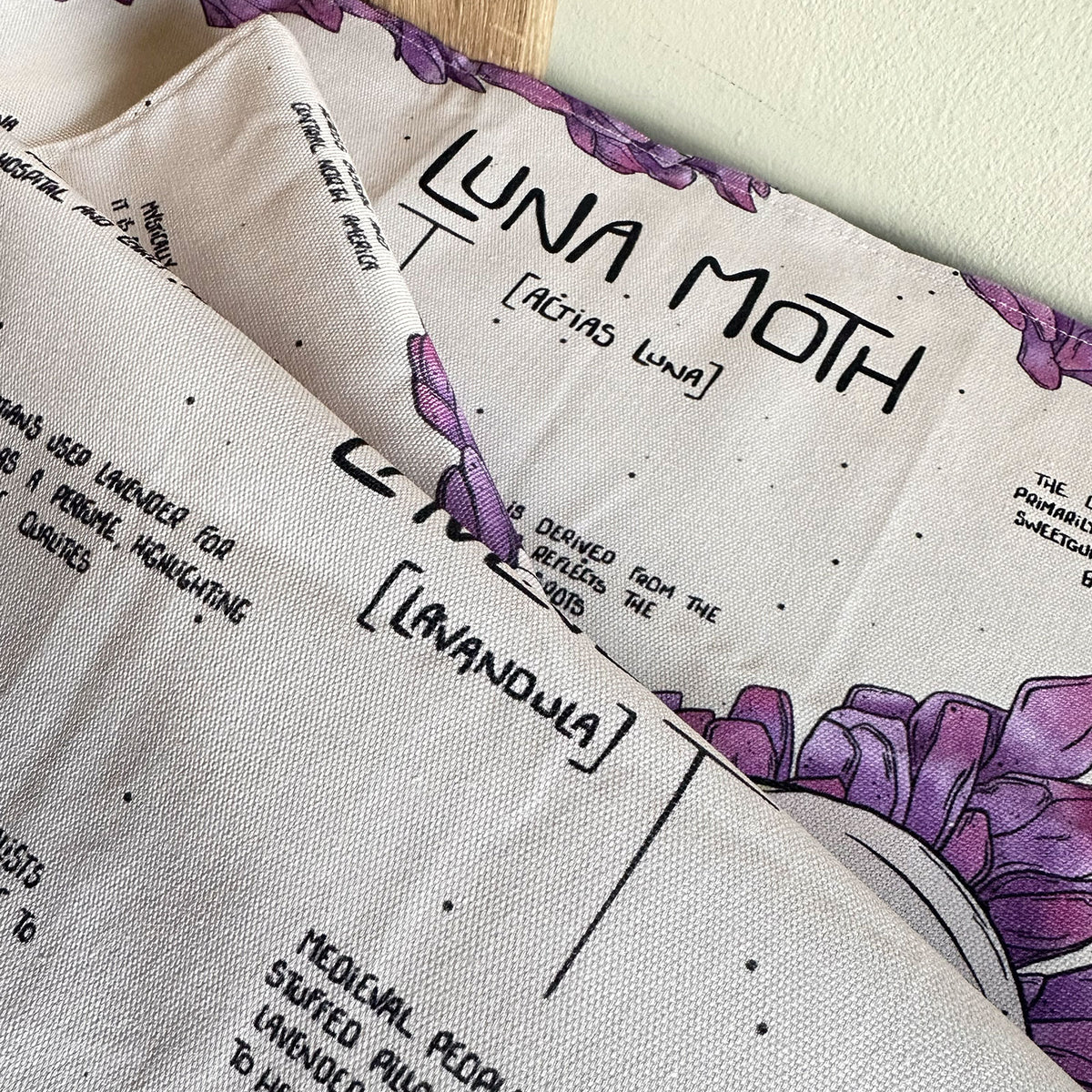 Lavender Hush Compendium Tea Towel
